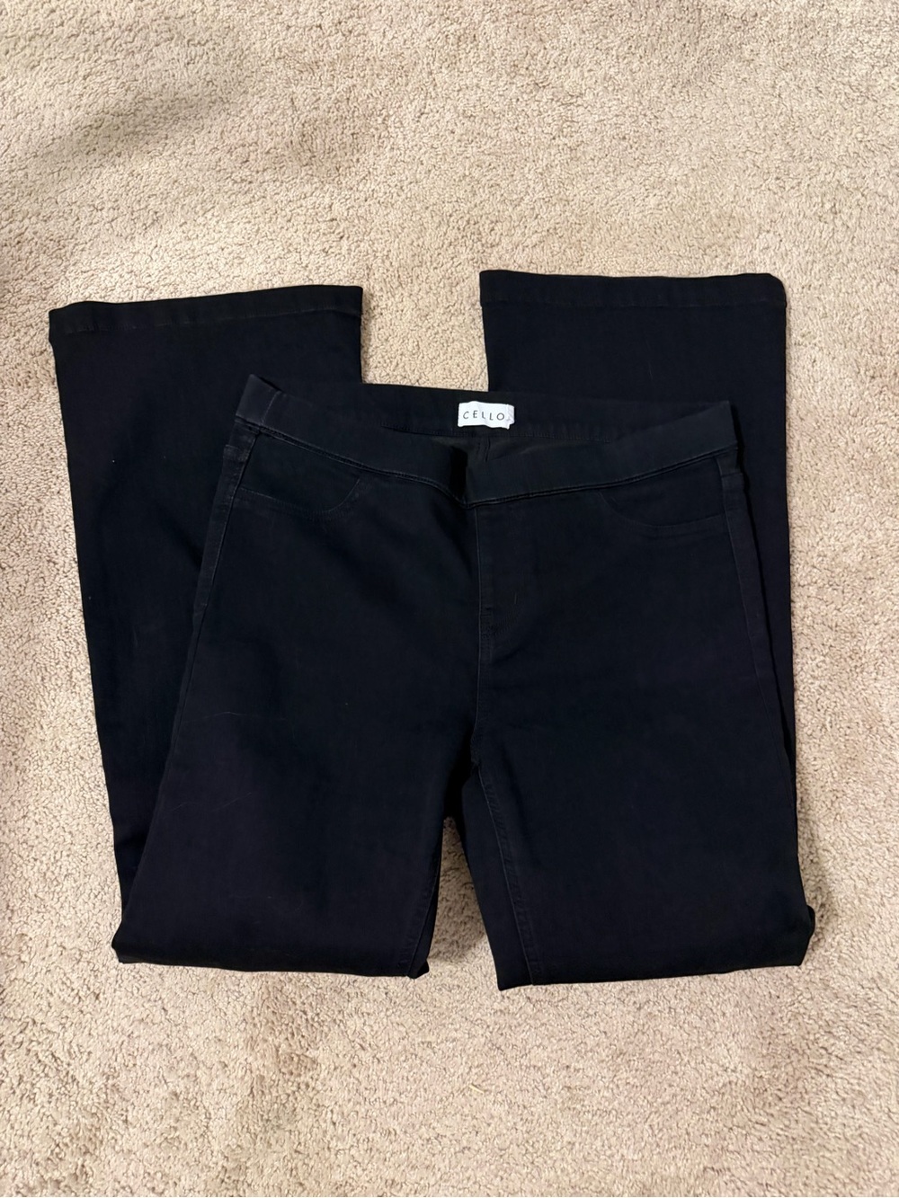 Cello Women's Black flare Jeans